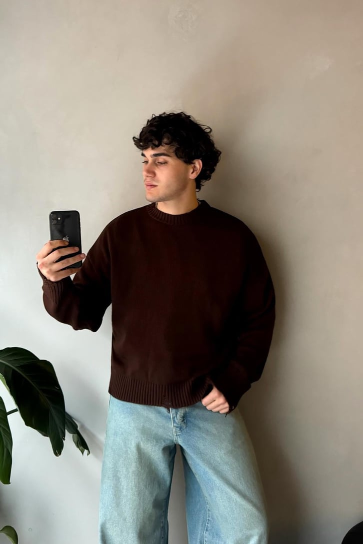 Yırtık Model Basic Kazak