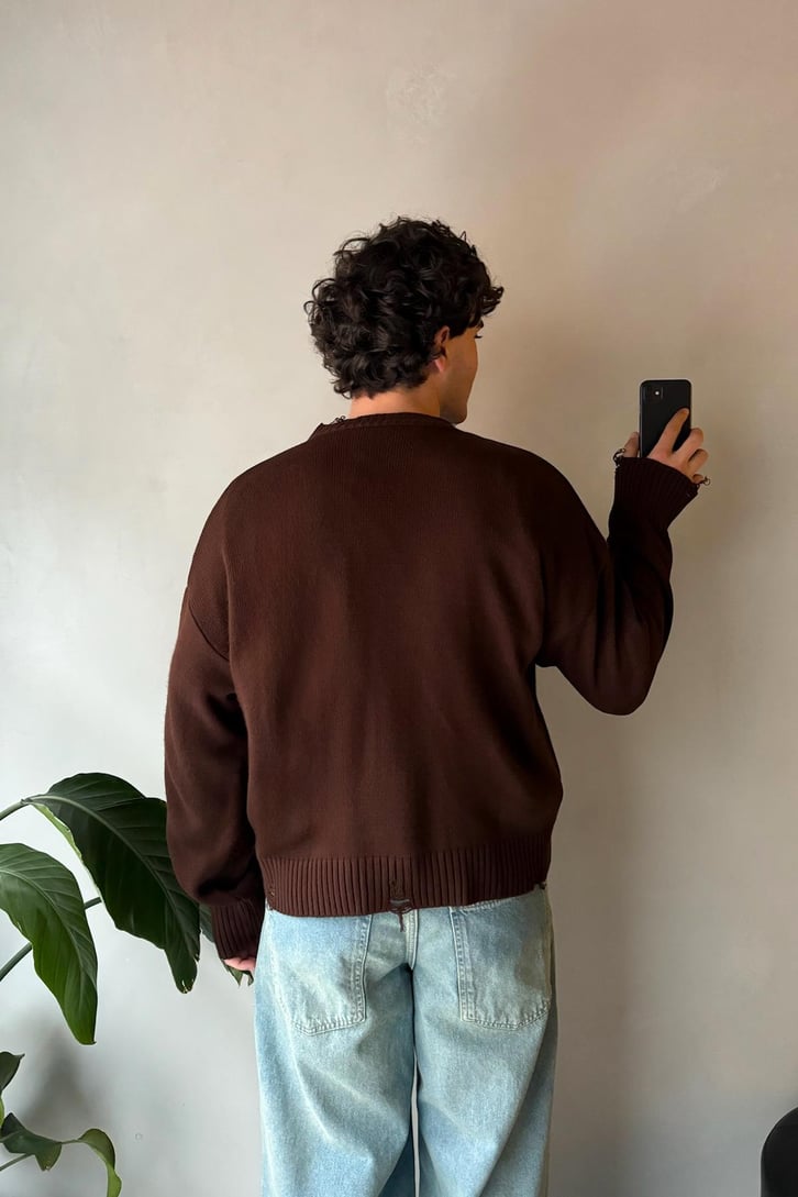 Yırtık Model Basic Kazak