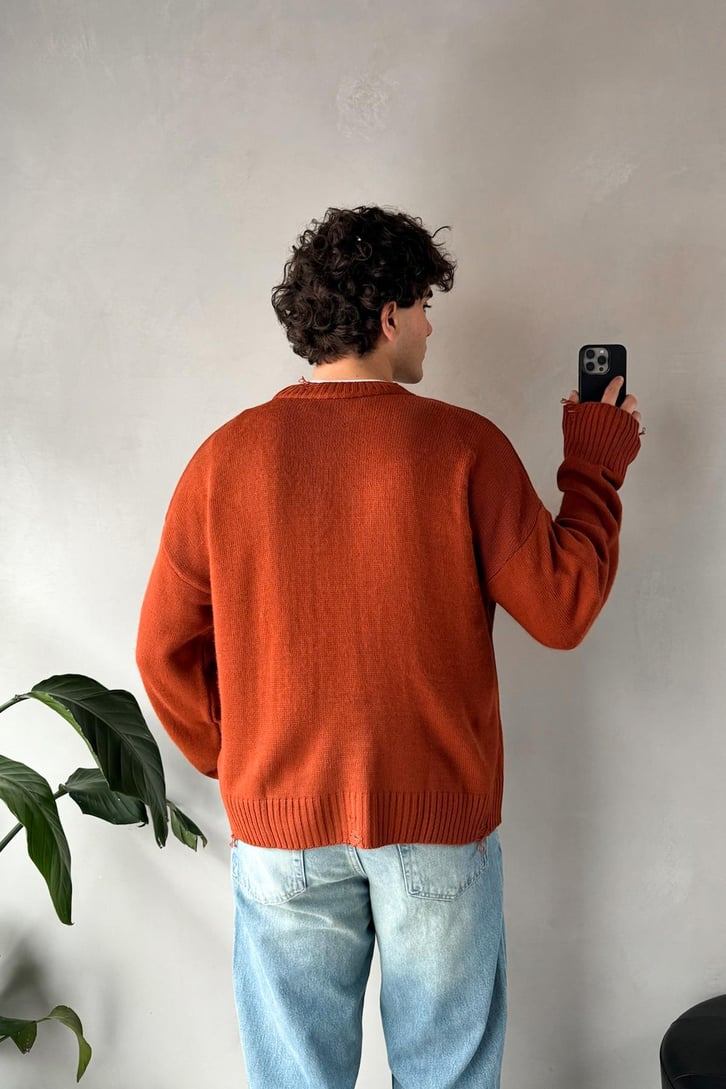 Yırtık Model Basic Kazak