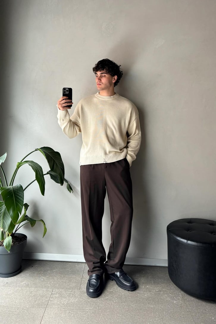 Yırtık Model Basic Kazak