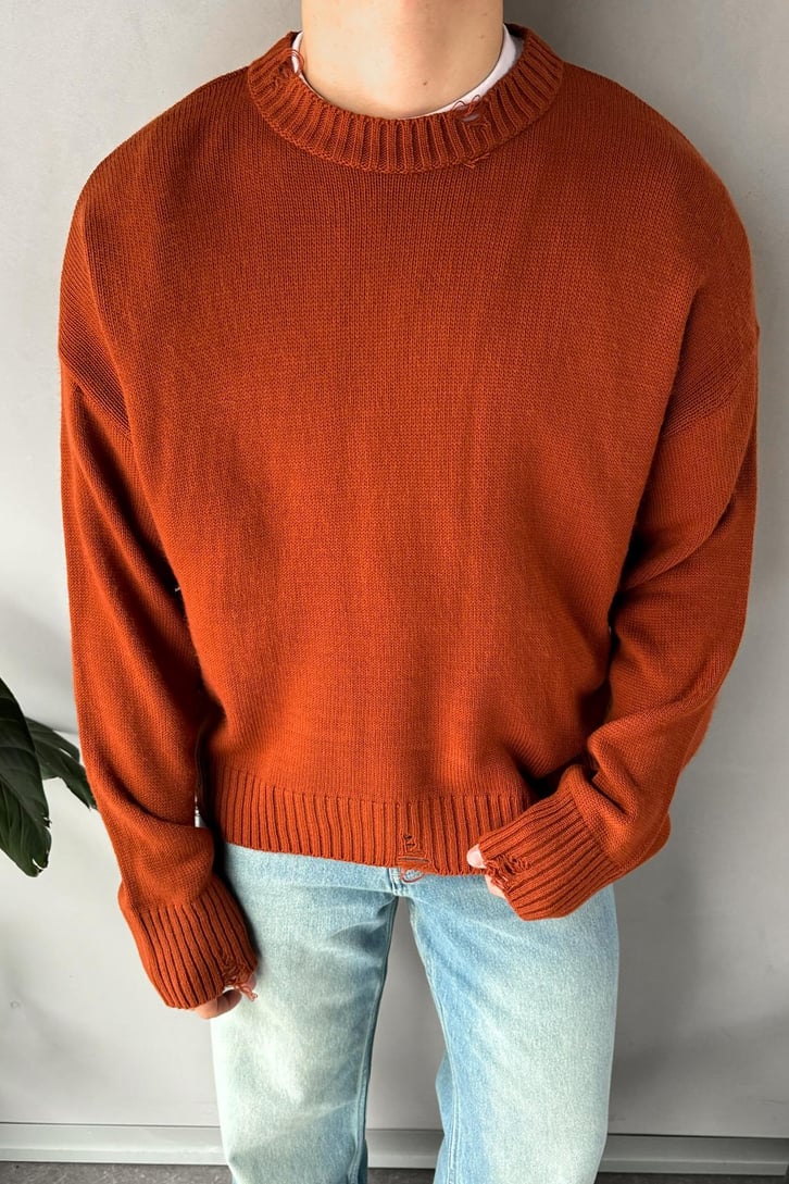 Yırtık Model Basic Kazak