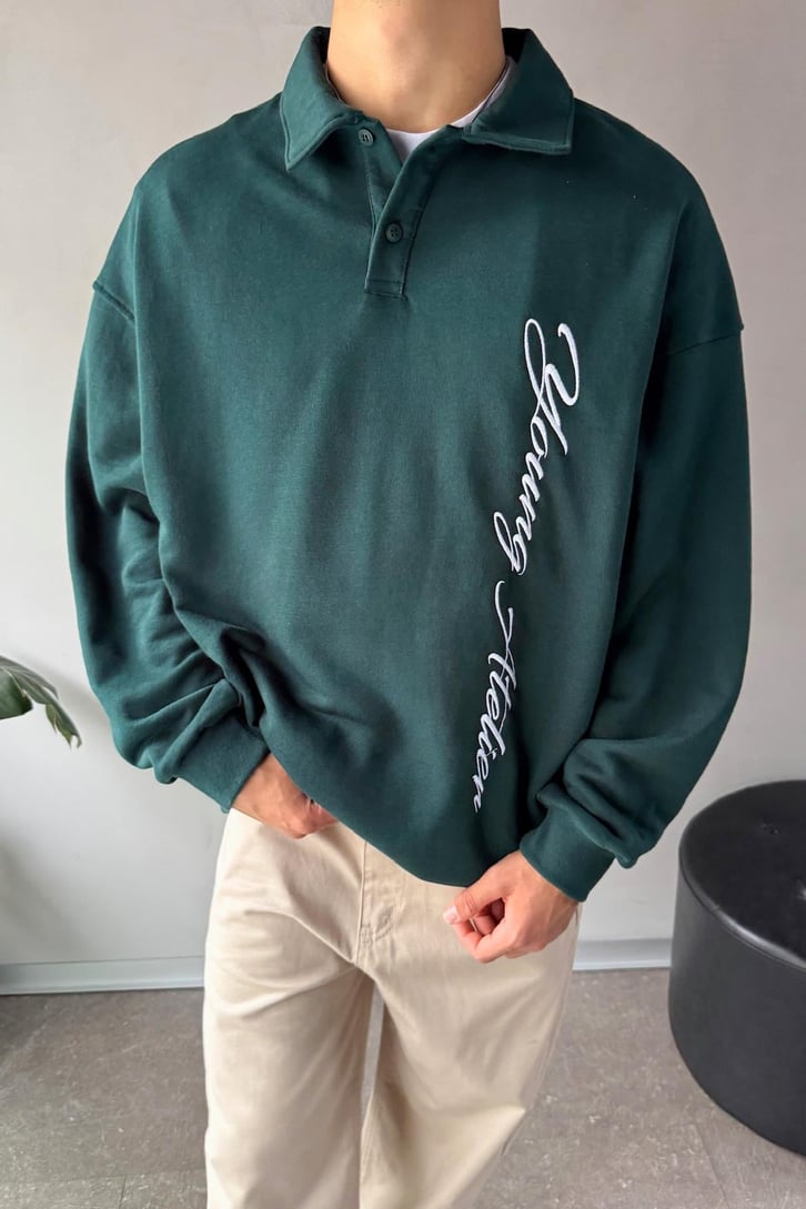 Young Atelier Polo Yaka Sweatshirt
