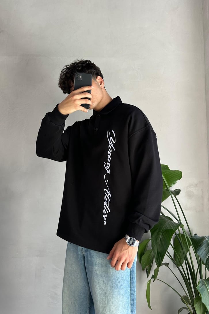 Young Atelier Polo Yaka Sweatshirt
