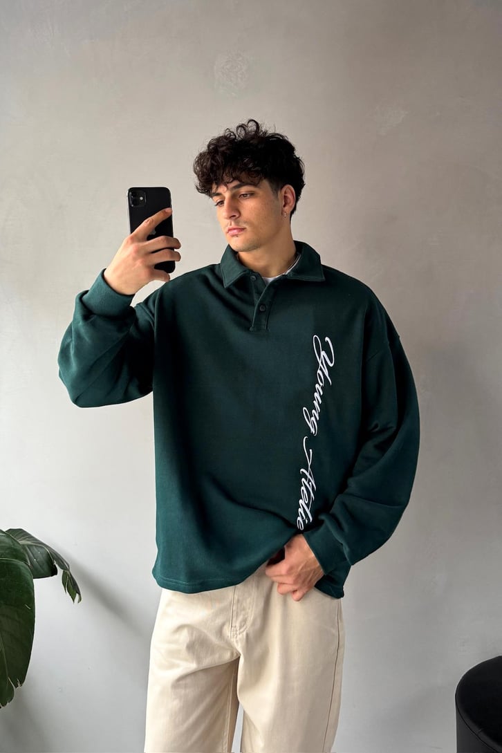 Young Atelier Polo Yaka Sweatshirt