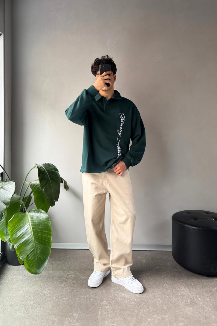 Young Atelier Polo Yaka Sweatshirt