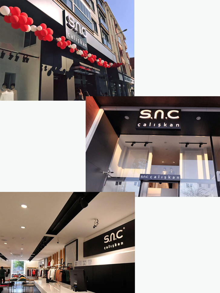 SNC Çalışkan mağazaları