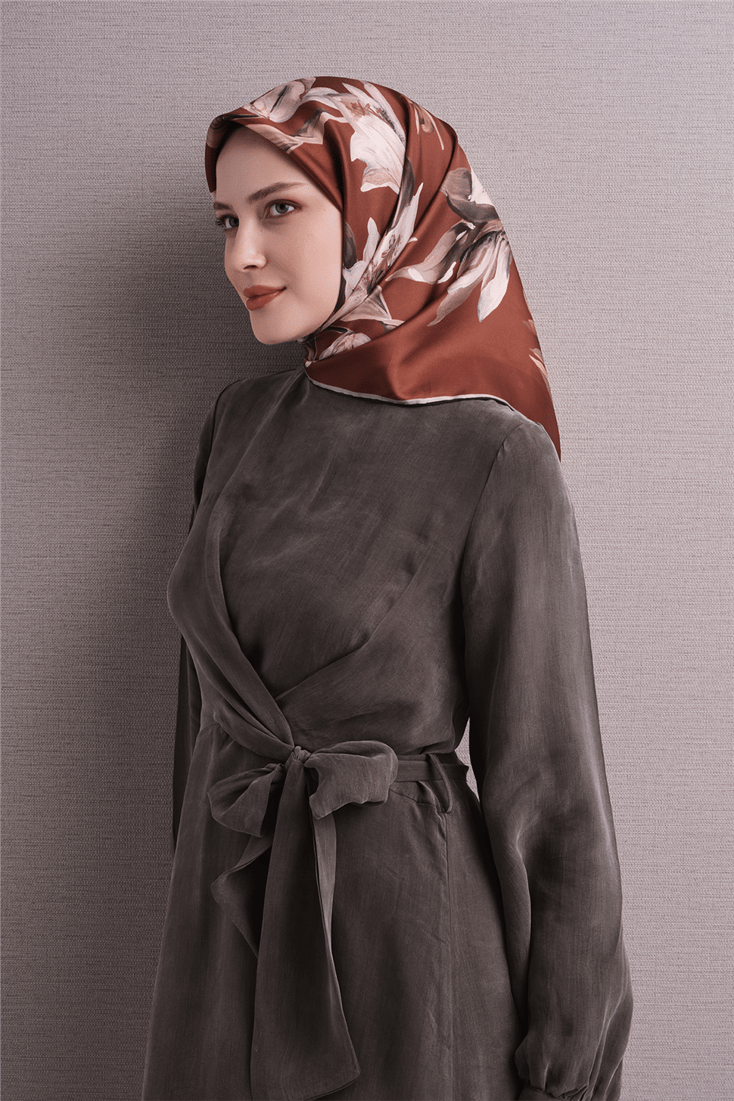 Armine Saf İpek Sura Eşarp 9620D 54 