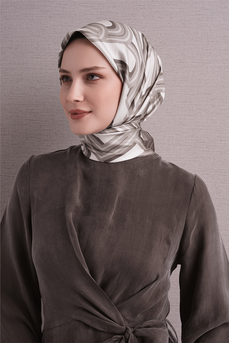 Armine Saf İpek Sura Eşarp 9614D 85 