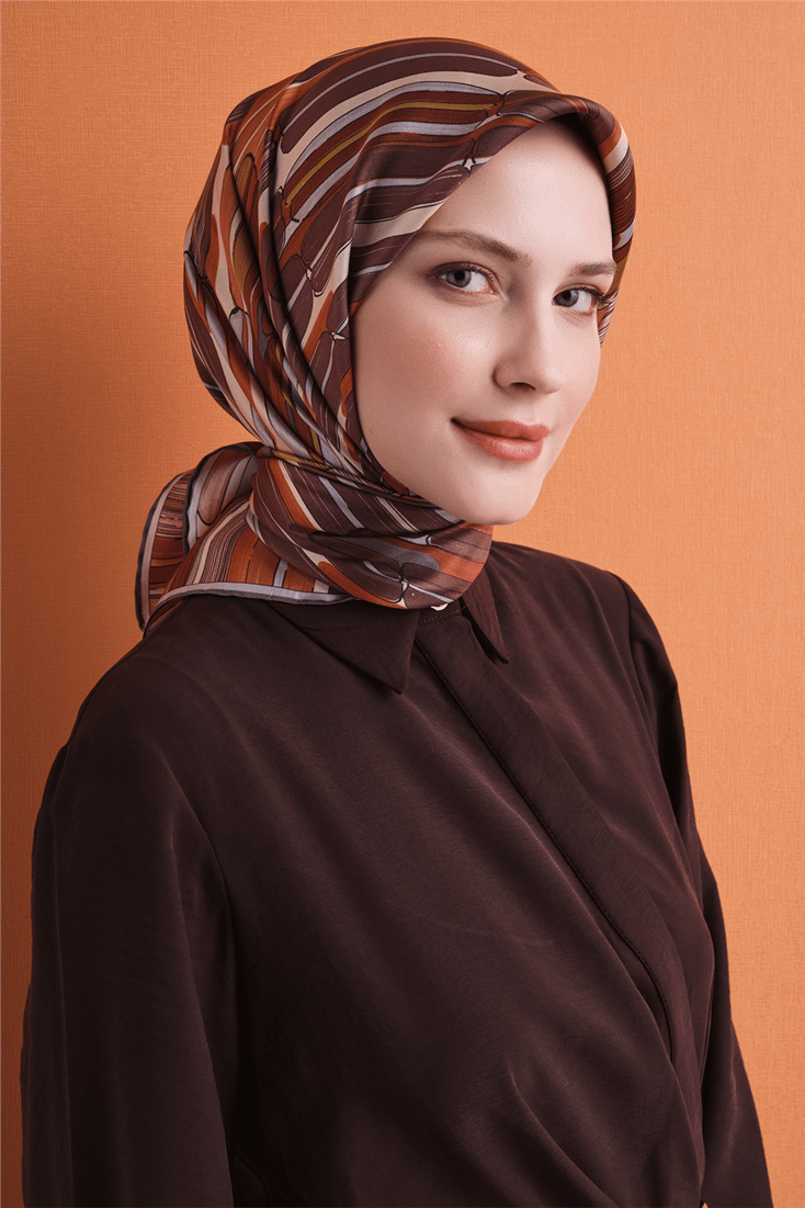 Armine Saf İpek Sura Eşarp 9616D 53 