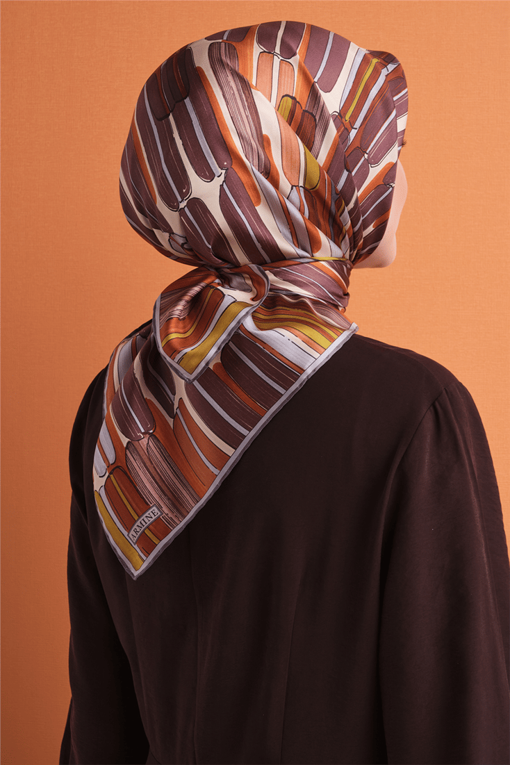 Armine Saf İpek Sura Eşarp 9616D 53 