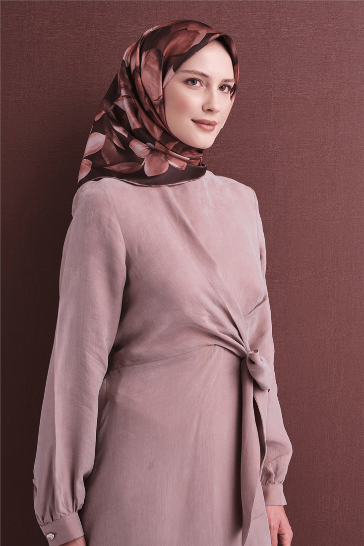 Armine Saf İpek Sura Eşarp 9632D 55 