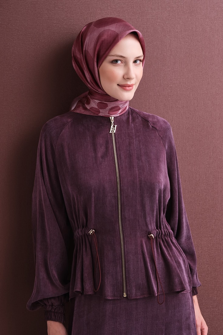Armine Saf İpek Sura Eşarp 9637D 85 