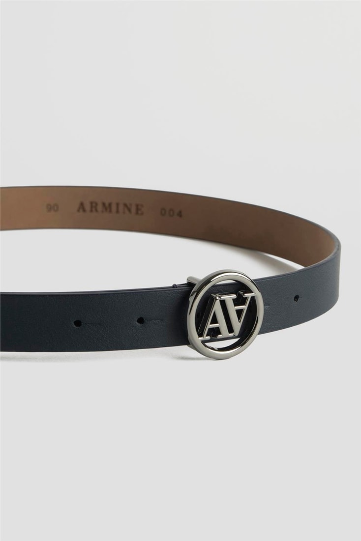Armine Orta Boy Kemer 25YD004 Lacivert