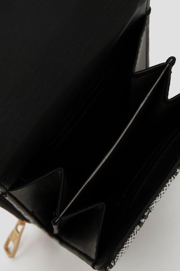 Armine El Çantası Noktalı 25YD7266 Gri