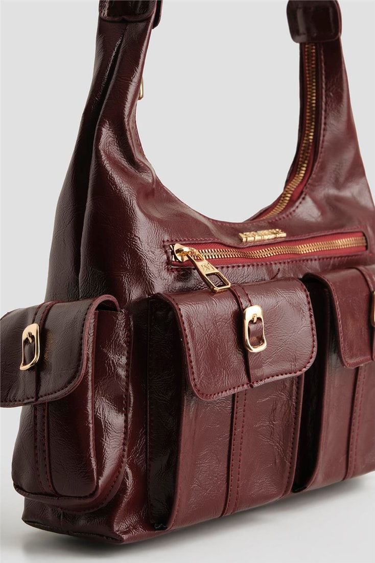 Armine Çanta Rugan 25YD7401 Bordo