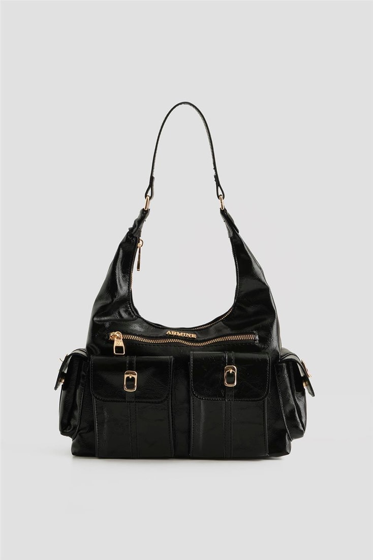 Armine Çanta Rugan 25YD7401 Siyah