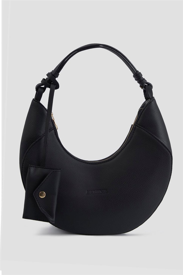 Armine Pia Deri Çanta 25YD7402 Siyah