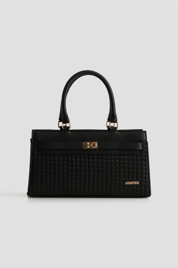 Armine Çanta Örgü 25YD7407 Siyah