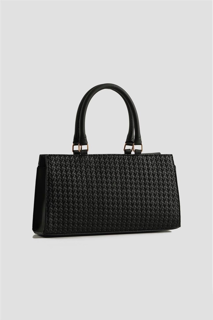 Armine Çanta Örgü 25YD7407 Siyah