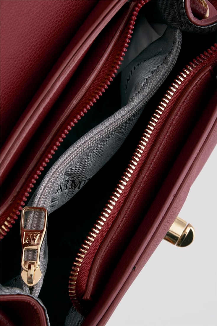 Armine Çanta Ekose 25YD7409 Bordo