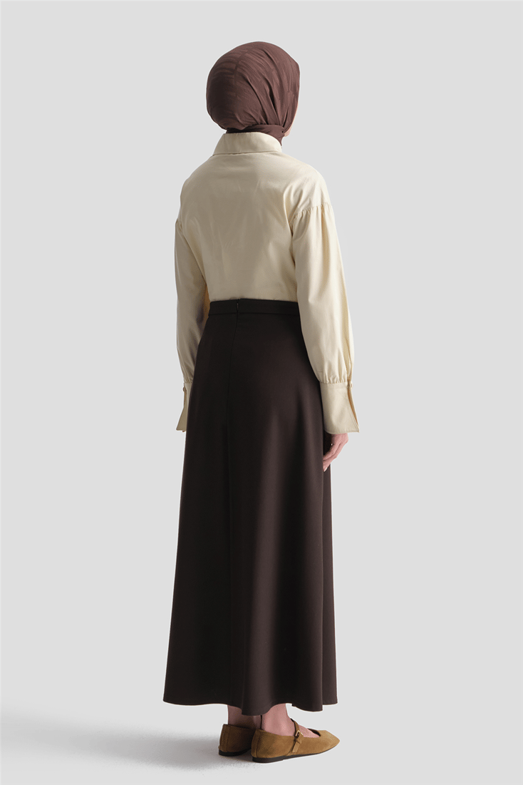 Basic Kalem Etek Kahverengi 
