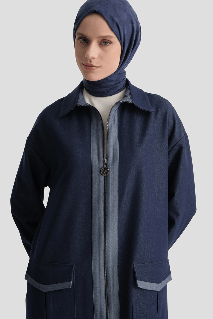 Mixli Denim Kap İndigo