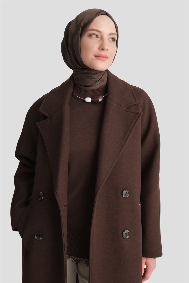 Reglan Kol Kaşe Kaban Acı Kahve