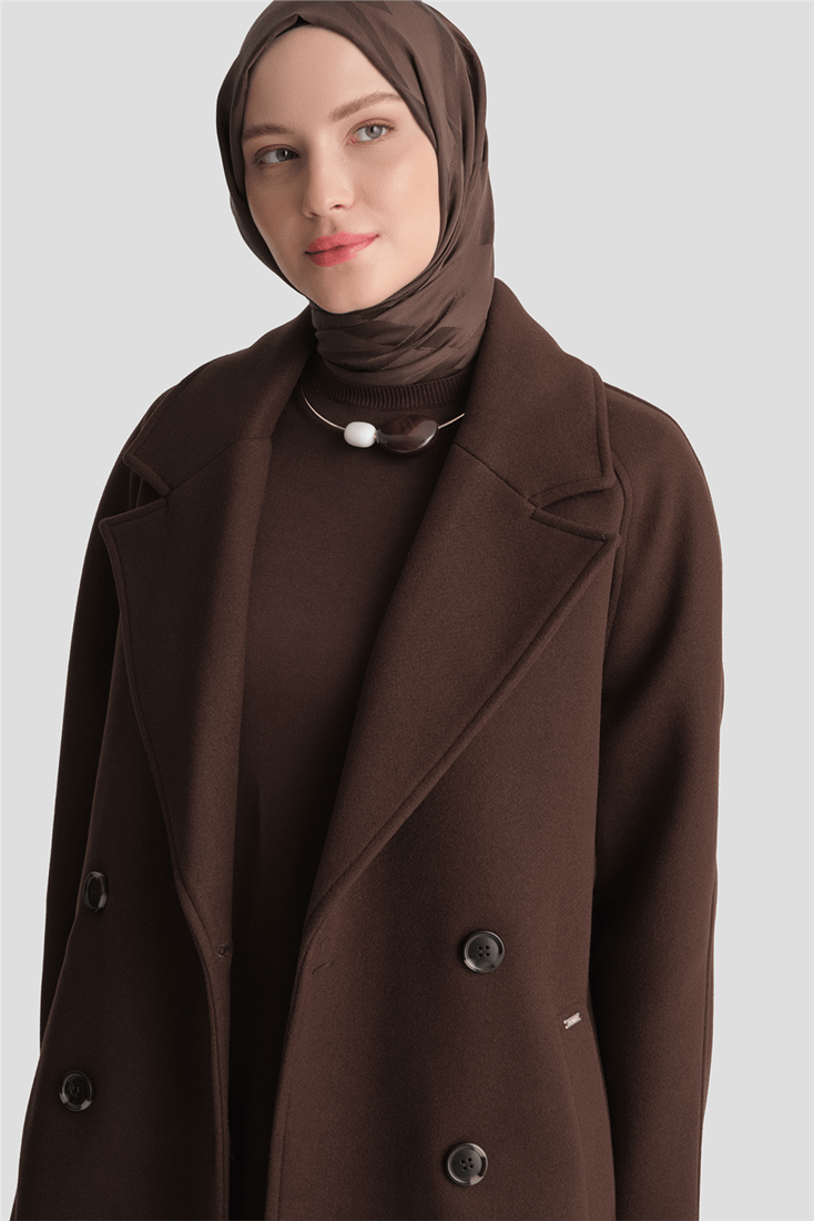 Reglan Kol Kaşe Kaban Acı Kahve