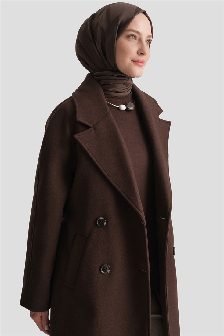Reglan Kol Kaşe Kaban Acı Kahve