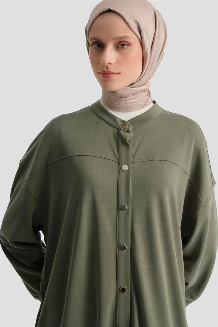 Oversize Modal Kap Haki