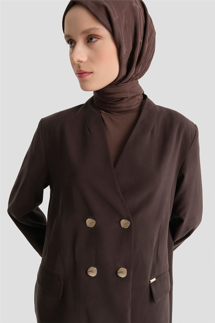 Blazer Kupra Takım Acı Kahve