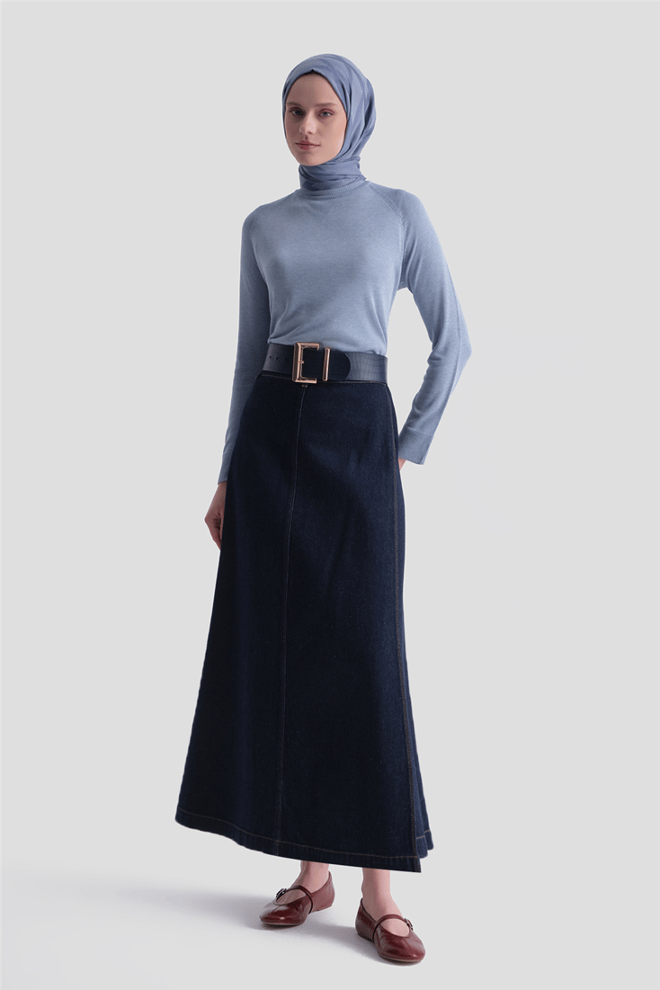 Basic Rayon Tunik Bebe Mavi 