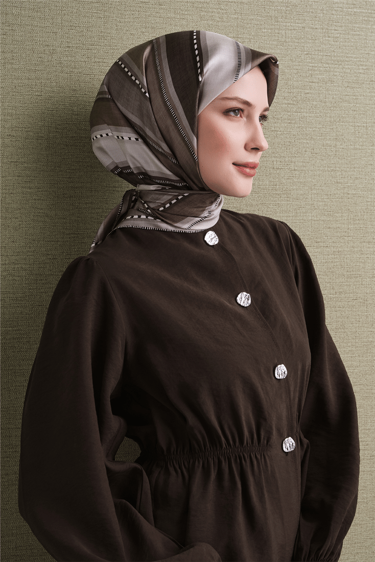 Armine Saf İpek Sura Eşarp 9621D 84 