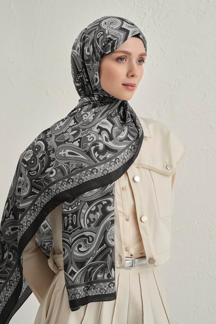 Armine Premium Pure Etnik Desen Şal 2 32