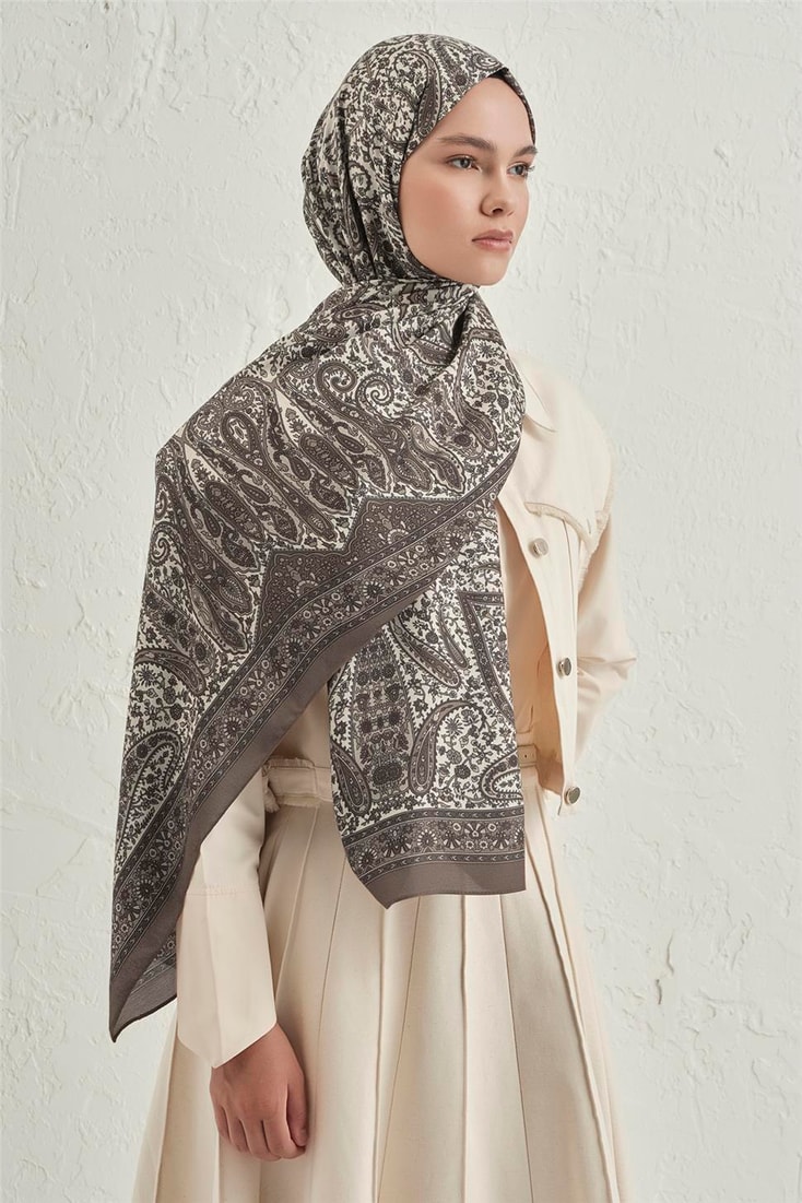 Armine Premium Pure Etnik Desen Şal 4 01 