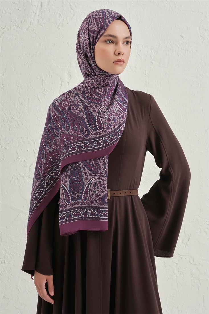 Armine Premium Pure Etnik Desen Şal 4 04