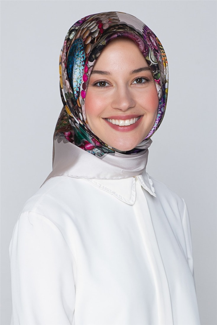 Armine Nostalji Twill İpek Eşarp 18Ya7405 82