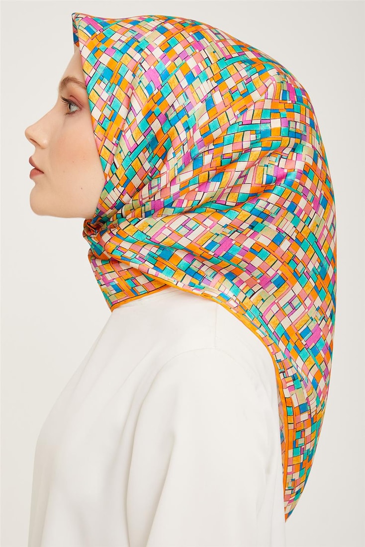 Armine Twill İpek Eşarp 23Ka9004 22 02