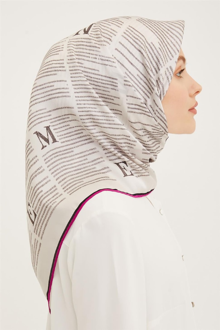 Armine Twill İpek Eşarp 23Ya8942 6 04
