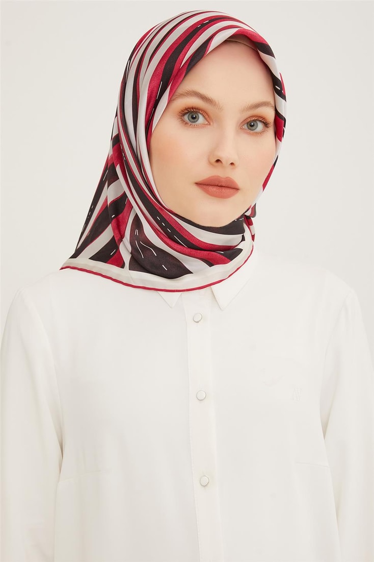 Armine Twill İpek Eşarp 23Ya8943 55 