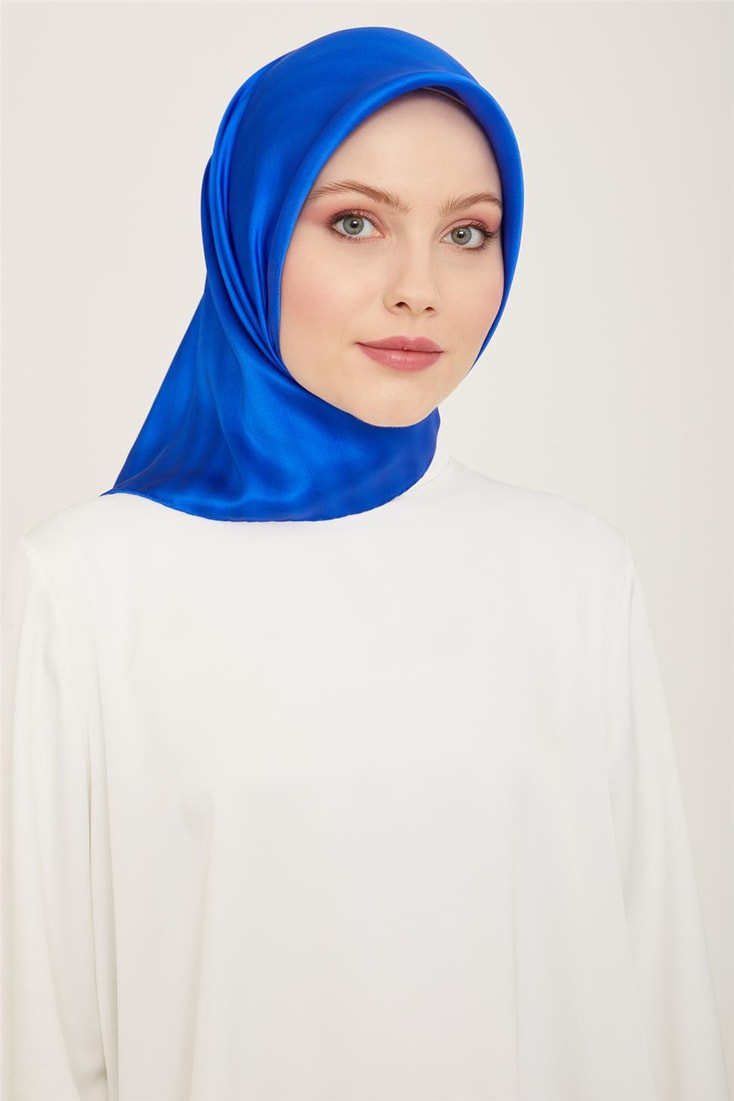 Armine Klasik Desenli Twill İpek Eşarp 24Ya9150 4 83 