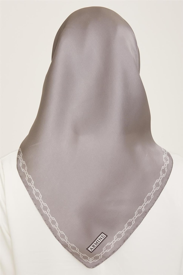 Armine Leopar Desenli Sura İpek Eşarp 24Ya9155 54