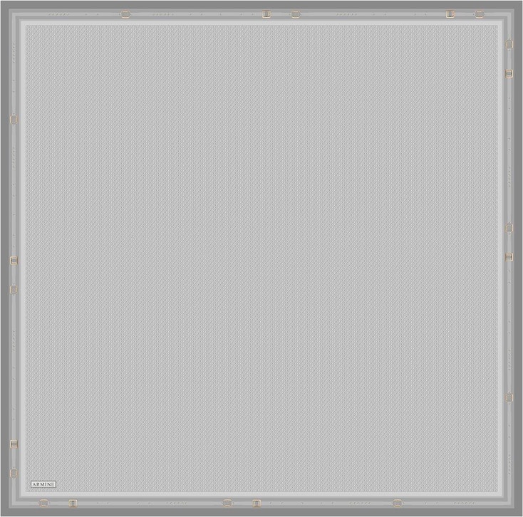 Armine Monogram Desenli Saf İpek Twill Eşarp 9401D 53