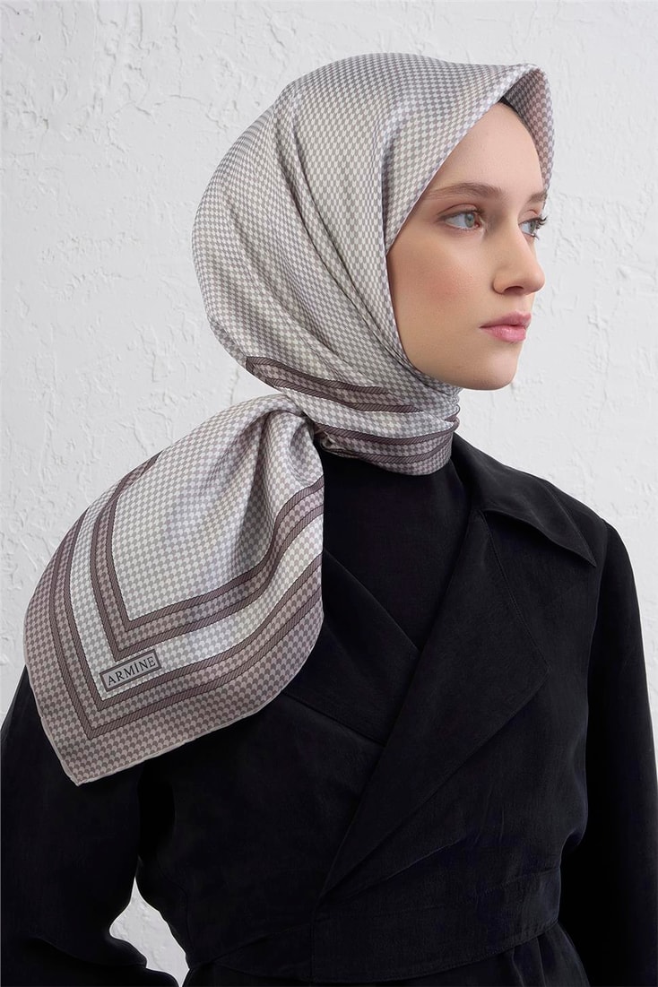 Armine Saf İpek Sura Eşarp 9404D 50 
