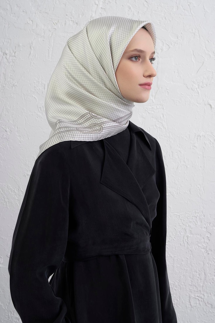 Armine Saf İpek Sura Eşarp 9404D 83 