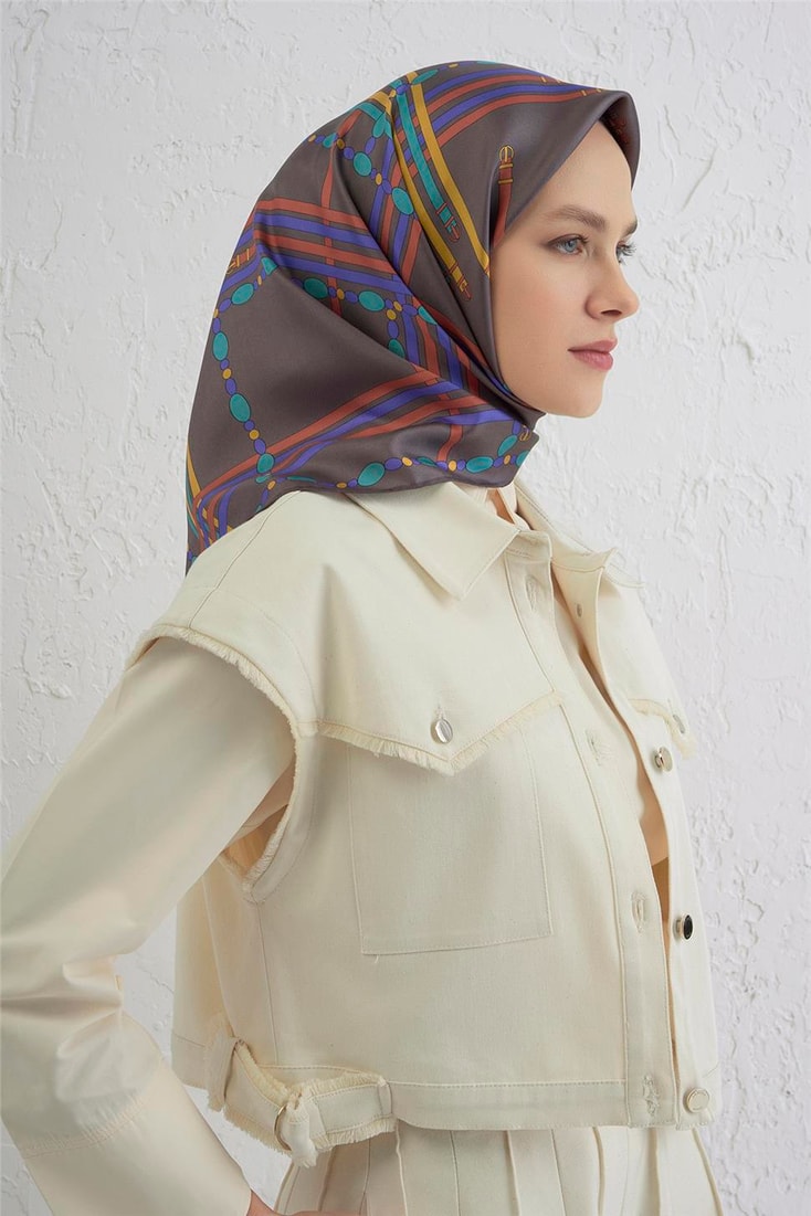 Armine Saf İpek Sura Eşarp 9407D 54 