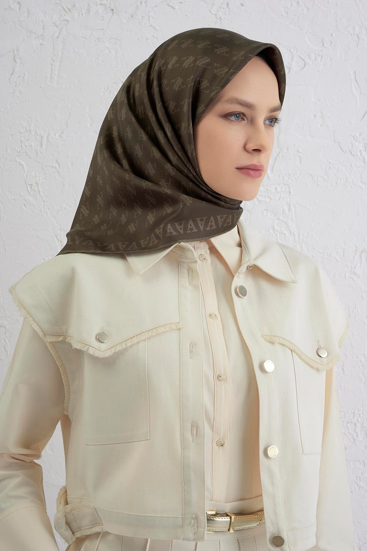 Armine Saf İpek Sura Eşarp 9412D 83 