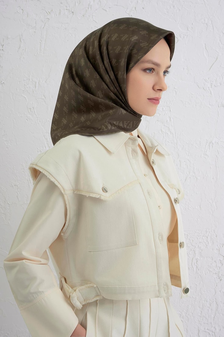 Armine Saf İpek Sura Eşarp 9412D 83 