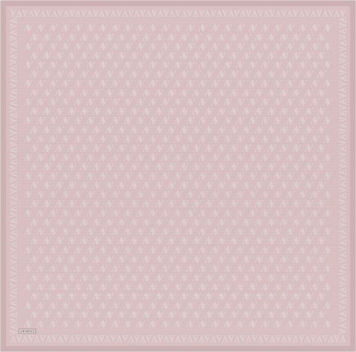 Armine Monogram Desenli Saf İpek Twill Eşarp 9412D 88