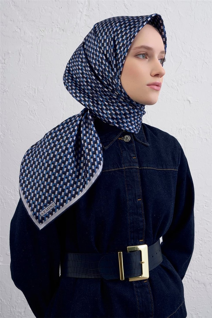 Armine Saf İpek Sura Eşarp 9417D 03